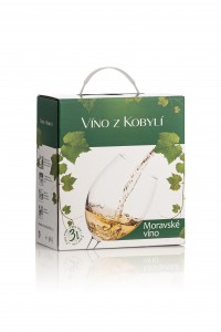 Víno z Kobylí Sauvignon Bag in Box 3l