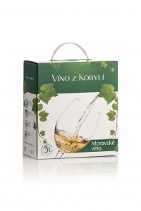 Víno z Kobylí Veltlínské zelené Bag in Box 3l