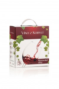 Víno z Kobylí Frankovka Bag in Box 3l