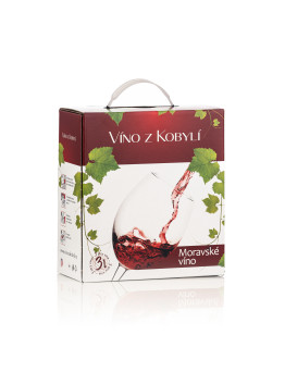 Víno z Kobylí Frankovka Bag in Box 3l
