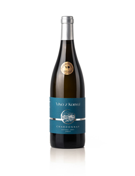 Víno z Kobylí Chardonnay K8S
