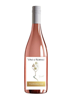 Víno z Kobylí Frankovka rosé Frízzo