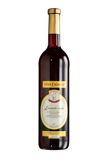 Víno z Kobylí Lázeňské cuvée červené