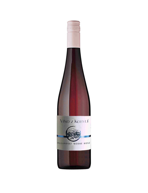 Víno z Kobylí Rulandské modré rosé 