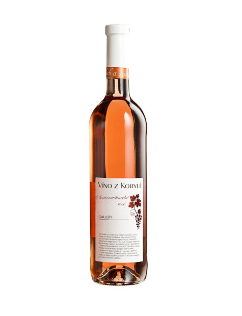 Víno z Kobylí Svatovavřinecké rosé Gallery 