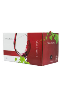Víno z Kobylí Rulandské modré Bag in box 5l
