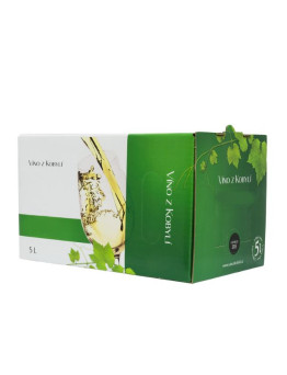 Víno z Kobylí Veltlínské zelené Bag in Box 5 l