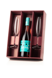 Víno z Kobylí Dárková sada Bublinky cuvée rosé 
