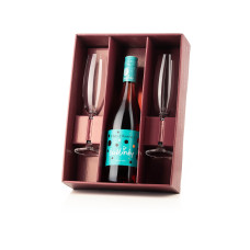 Víno z Kobylí Dárková sada Bublinky cuvée rosé 