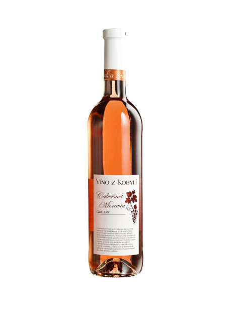 Víno z Kobylí Cabernet Moravia rosé Gallery 
