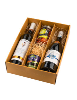 Víno z Kobylí Dárková sada vín s delikatesami XIII