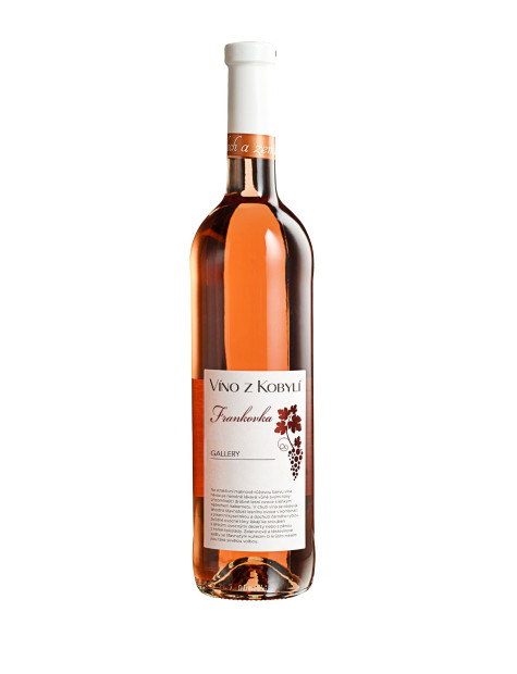 Víno z Kobylí Frankovka rosé Gallery 