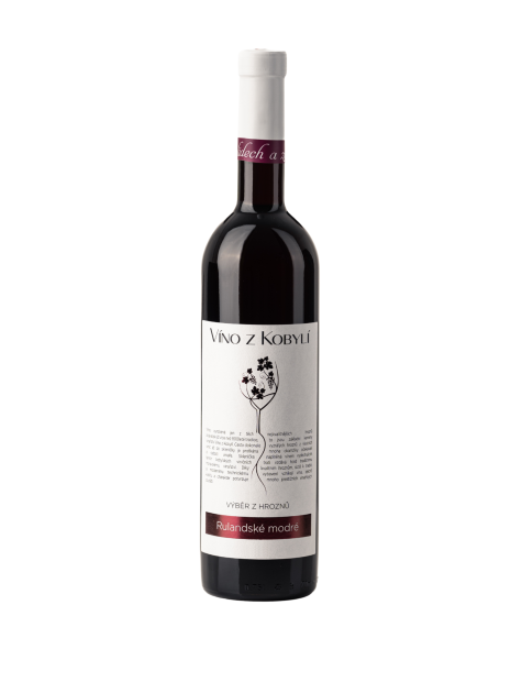 Víno z Kobylí Rulandské modré 