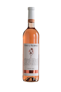 Víno z Kobylí Rulandské modré rosé 