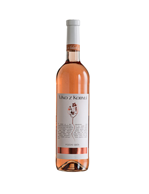 Víno z Kobylí Zweigeltrebe rosé