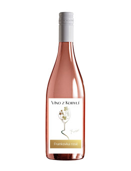 Víno z Kobylí Frankovka rosé Frízzo