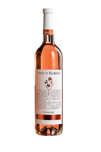 Víno z Kobylí Rulandské modré rosé 
