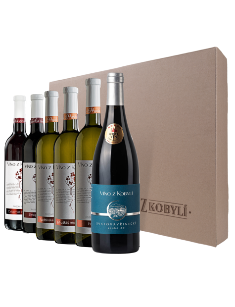Dárková sada oceněných vín 