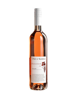 Víno z Kobylí Svatovavřinecké rosé Gallery